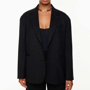 Aritzia Babaton Vogue Wool Blazer - Black - Size 1